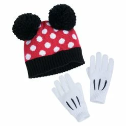 Top 10 😀 Disney Hat And Glove Set - Minnie Mouse Signature - Youth ⌛