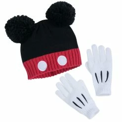 Cheapest 👏 Disney Hat And Glove Set - Mickey Mouse Signature - Youth ✔️