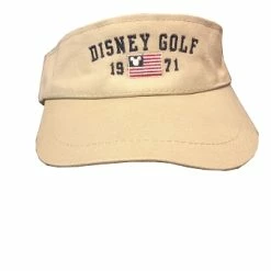 Best Pirce ❤️ Disney Sun Visor Hat - Disney Golf 1971 ❤️