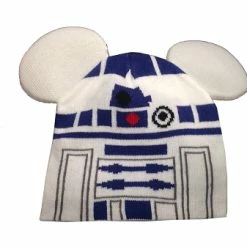 Best Pirce 🥰 Disney Hat - Beanie Hat - R2-D2 With Mickey Ears - Youth 🎉