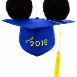 Coupon 🎉 Disney Hat - Ears Graduation Cap - Class Of 2016 - Mortarboard 🤩