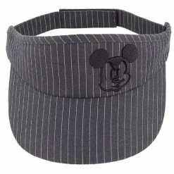 Brand new 🌟 Disney Sun Visor Hat - Mickey Mouse Pinstripe 🔔