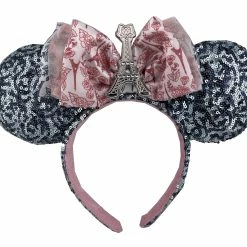Promo 🥰 Disney Ears Headband - Minnie Mouse - Paris Eiffel Tower ✔️