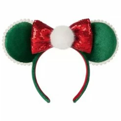 Cheap 🎉 Disney Ears Headband - ❄ Christmas Pom And Sequin 👍