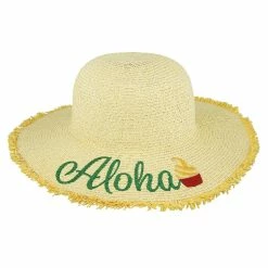 Wholesale 🛒 Disney Straw Hat For 👩 Women - Dole Whip - Aloha 😍