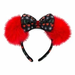 Wholesale 🌟 Disney Ears Headband Hat - Holiday Minnie Mouse Pom Pom Ears 🔥
