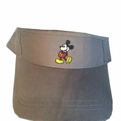Coupon 🥰 Disney Sun Visor Hat - Mickey Mouse Standing - Gray ✨