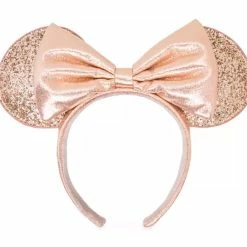 Discount 😉 Disney Ears Headband - Minnie Mouse Glitter - Briar Rose Gold ⭐