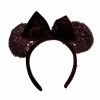 Best Pirce ???? Disney Ears Headband - Minnie Mouse - Velvet Burgundy ????