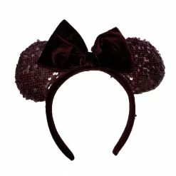 Best Pirce 😀 Disney Ears Headband - Minnie Mouse - Velvet Burgundy 🌟
