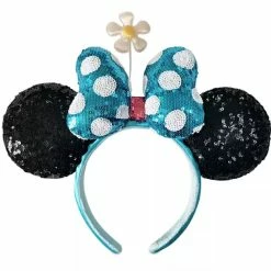 Top 10 👏 Disney Ears Headband - Minnie Mouse Sequined - Flower 😉