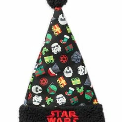 Deals ⌛ Disney Holiday Santa Hat For Adults - Star Wars Print 👏