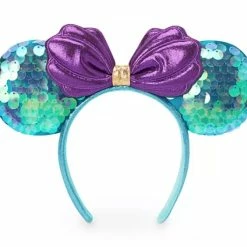 Best Sale ✔️ Disney Ears Headband - Minnie Mouse - Ariel Sequin 😀
