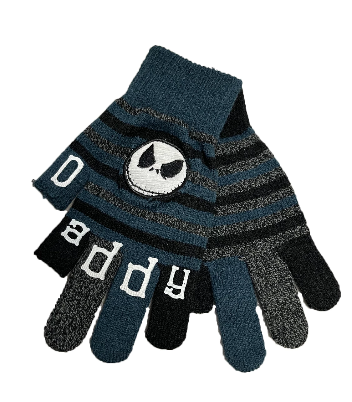 Cheapest ❤️ Disney Knit Gloves - Bone Daddy - Jack Skellington 👏 1 Cheapest ❤️ Disney Knit Gloves - Bone Daddy - Jack Skellington 👏