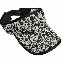 Top 10 🤩 Disney Sun Visor Hat - Mickey Mouse Expressions - Black & White ⭐