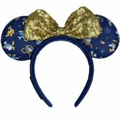 Cheapest 🌟 Disney Loungefly Ears Headband - 50th Anniversary - Mickey & Friends 😍