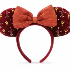 Best Pirce ✔️ Disney Ears Headband - Holiday Minnie - Cranberry Red ✔️