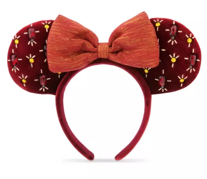 Best Pirce ✔️ Disney Ears Headband - Holiday Minnie - Cranberry Red ✔️ 1 Best Pirce ✔️ Disney Ears Headband - Holiday Minnie - Cranberry Red ✔️
