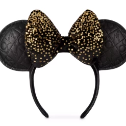 Promo 😉 Disney Ears Headband - 50th Anniversary - Black & Gold ⭐