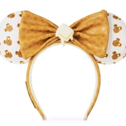 Cheap 😀 Disney Loungefly Ears Headband - Minnie Mouse Waffle 🔥