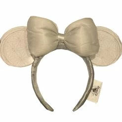 Hot Sale 😀 Disney Ears Headband - Epcot - Spaceship Earth - Light Up ⌛