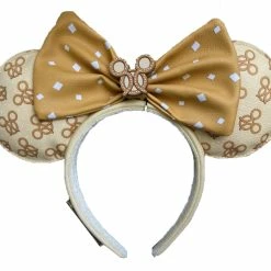 New 🔔 Disney Loungefly Ears Headband - Minnie Mouse Pretzel - Scented 🔔