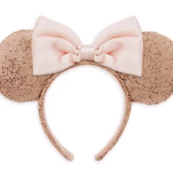 Cheapest 🥰 Disney Ears Headband - Minnie Mouse - Rose Gold & Pink 👏