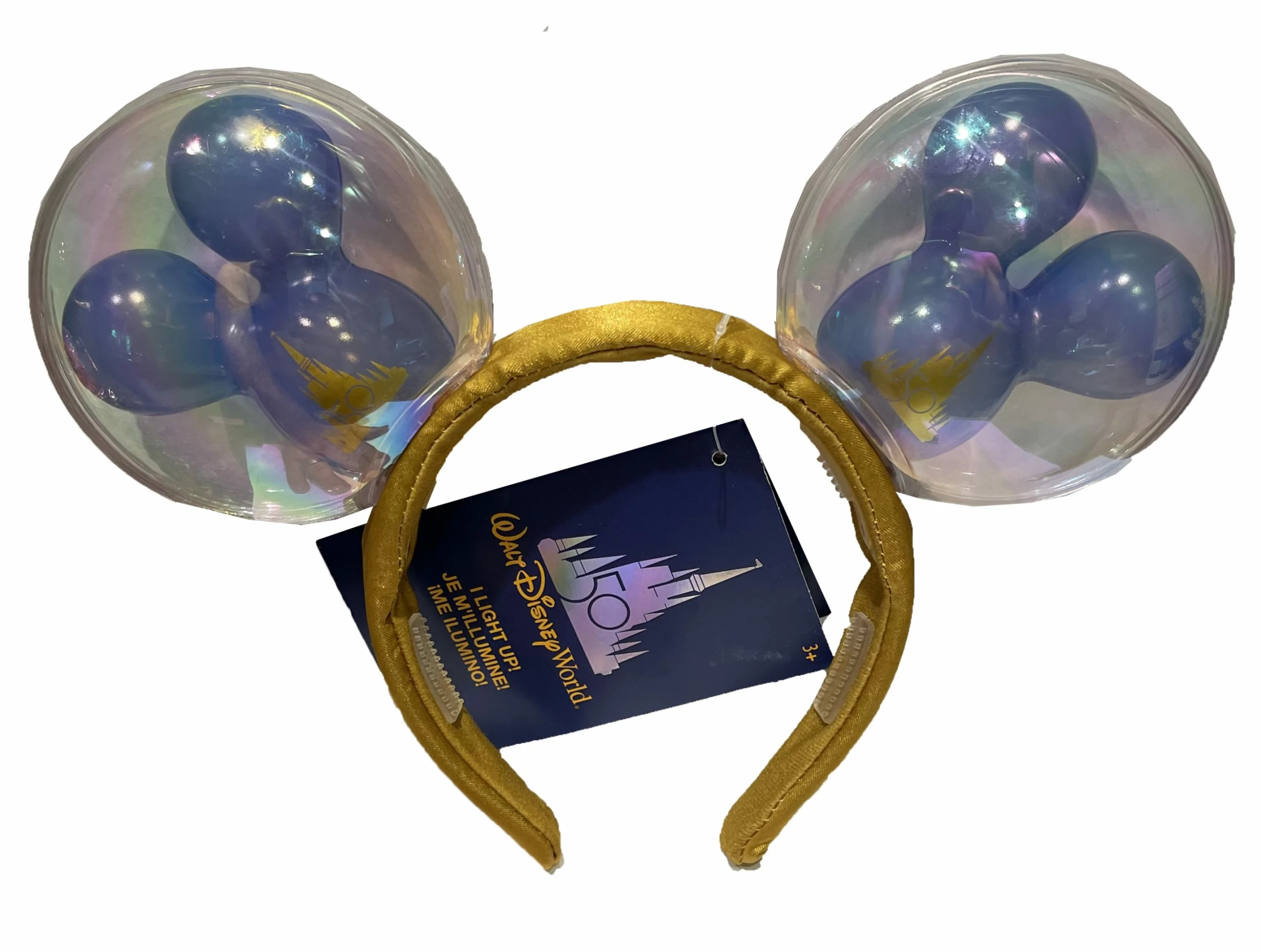 Brand new 🎁 Disney Ears Headband - 50th Anniversary - Mickey Balloons ❤️ 1 Brand new 🎁 Disney Ears Headband - 50th Anniversary - Mickey Balloons ❤️