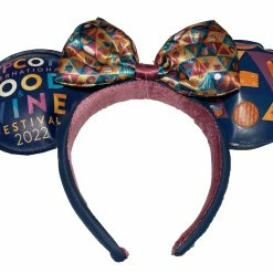 Wholesale 🤩 Disney Ears Headband - 2022 Food & Wine Festival Logo 🔥