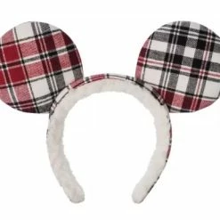 Wholesale 🛒 Disney Ears Headband - 2022 Holiday Mickey Mouse Plaid 👏